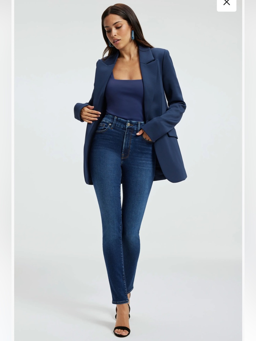 Good American Always Fit Good Legs Skinny Jeans - Size 6-12